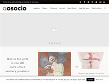 Tablet Screenshot of osocio.org